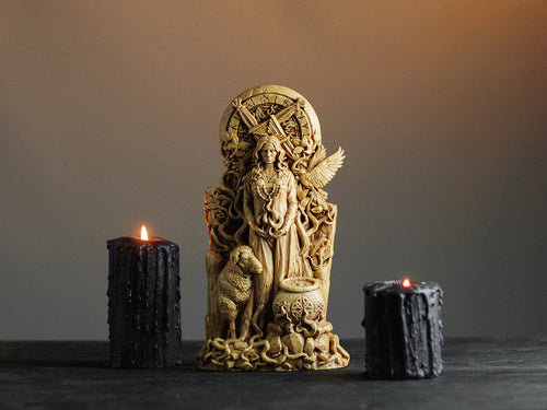 Brigid Irish Goddess Statue